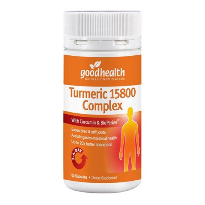 DEL Good Health Turmeric 15800 Complex 60 Capsules